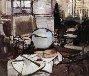 Piet Mondrian The still-life with dressing oil painting